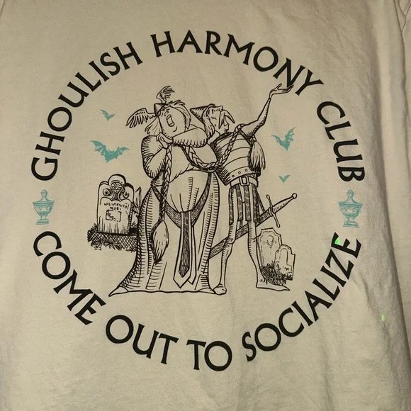 Disney’s The Haunted Mansion Ghoulish harmony club short sleeve - Picture 2 of 6
